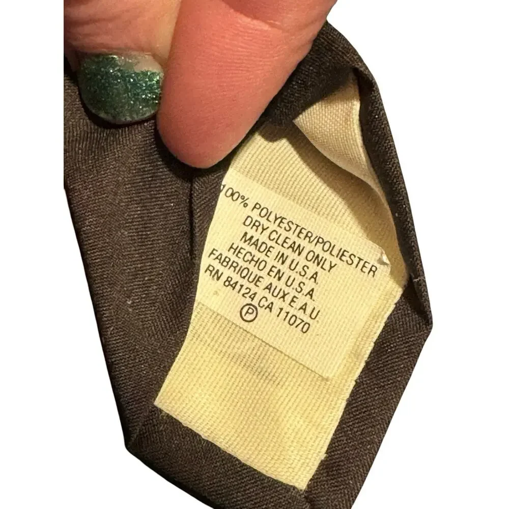 Ralph Marlin ‘OPERATION’ Board Game Men's Necktie 1996 HASBRO Vintage Polyester
